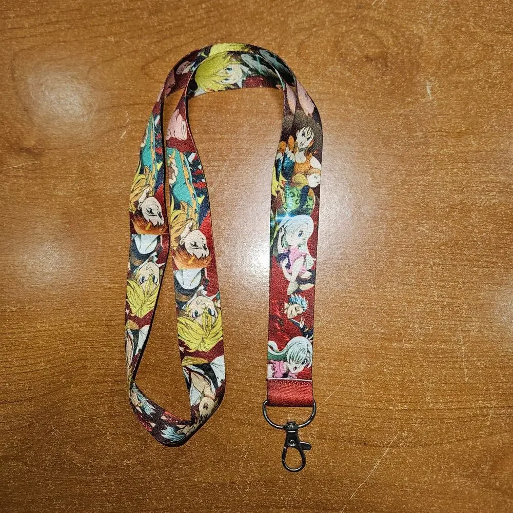 Seven Deadly Sins Lanyard Carry the Whole Holy Knights Crew Every Day